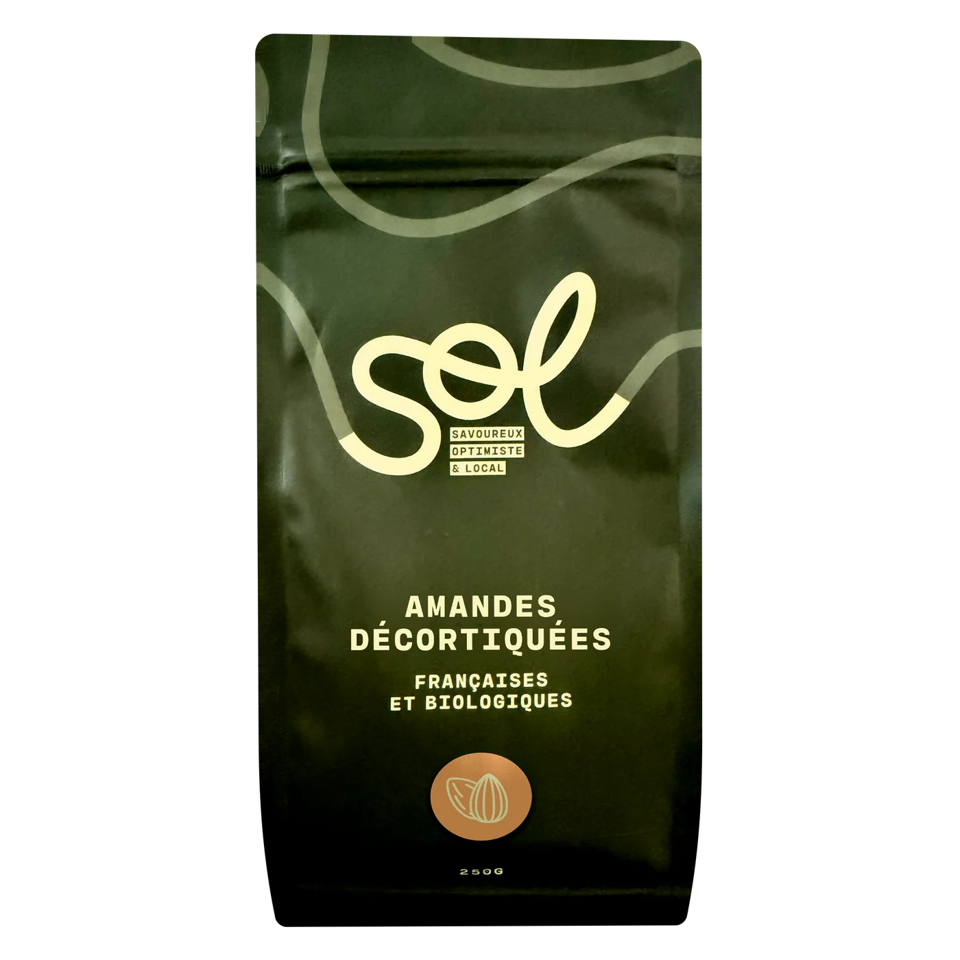 Amandes décortiquées bio
