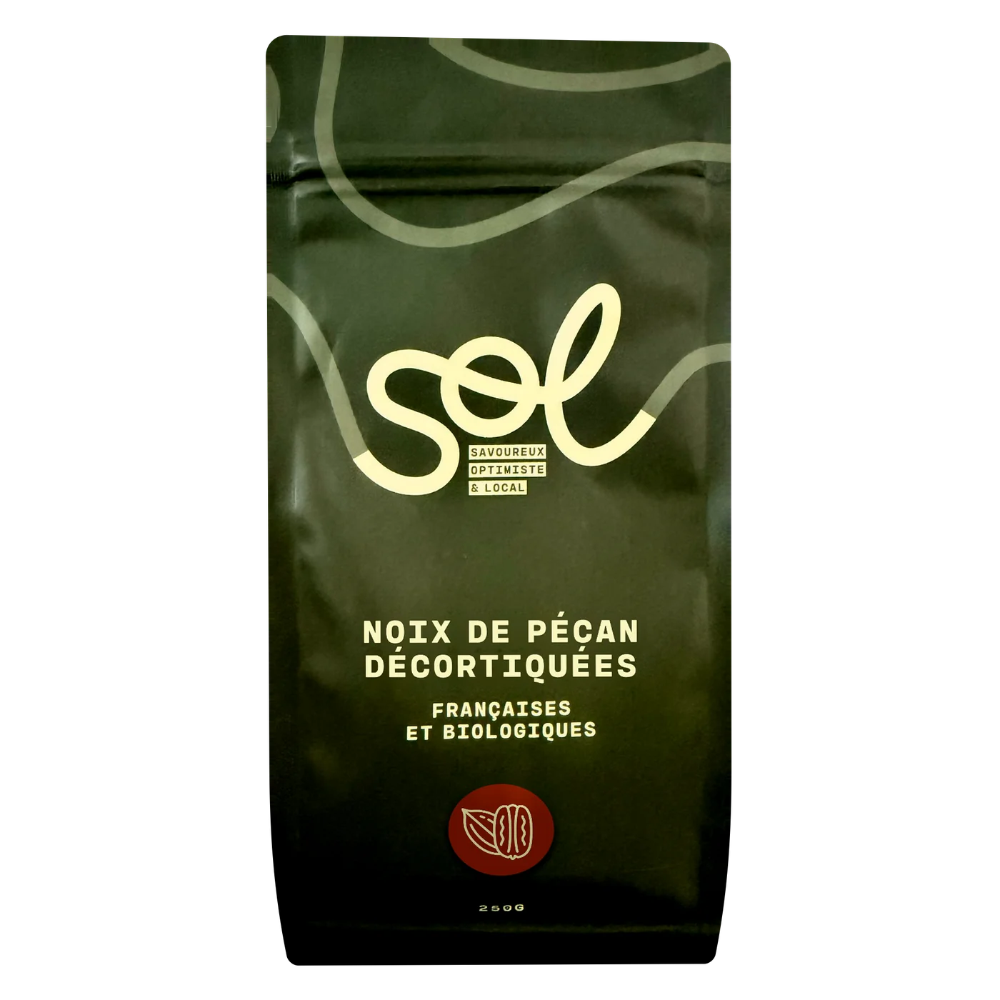 Noix de pécan décortiquées bio