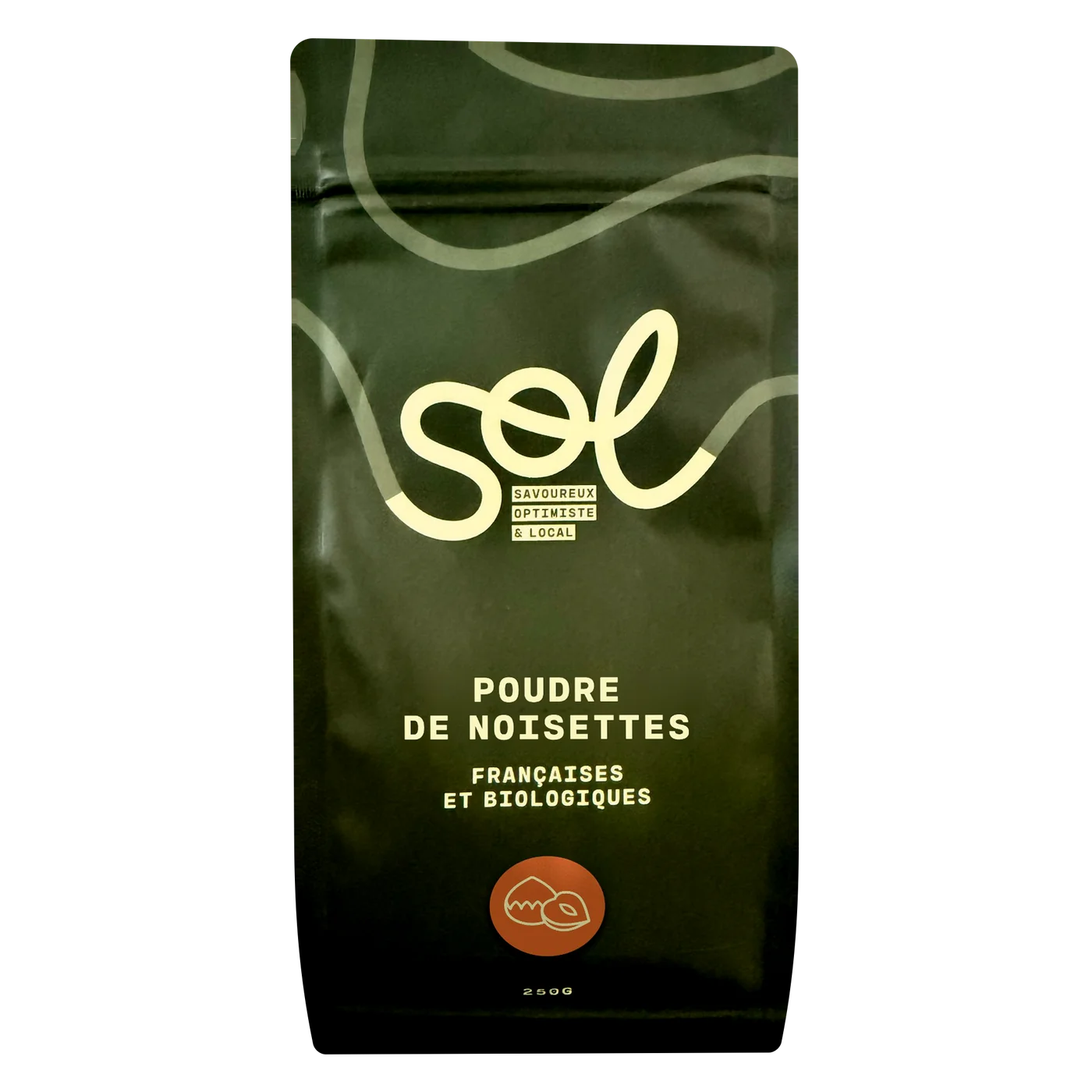 Poudre de noisettes bio